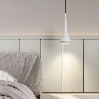 Подвесной светильник CAI B Brass 8,3*8,3*23 см, 1*LED*8W, 3000K, ImperiumLoft cai-b01, Латунь