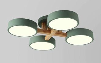 Потолочная светодиодная люстра Inodesign Joist Green 40.6211
