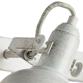 Светильник спот Arte Lamp A5213AP-2WG Martin бело-золотой Loft