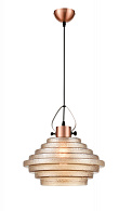 Подвесной светильник  35*120 см, 1*E27 медь, черный Vele Luce Genio VL5404P21