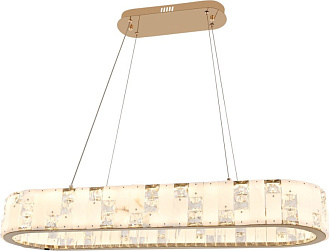 Подвесная люстра 98*30*150 см,  LED, 80W, 3000-6000K, Stilfort Cerruti 4015/03/10PL бронзовый