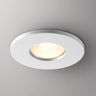 Светильник 8.5/7 см, GU10, IP44 Novotech SPOT 370934, белый, вр 7 см