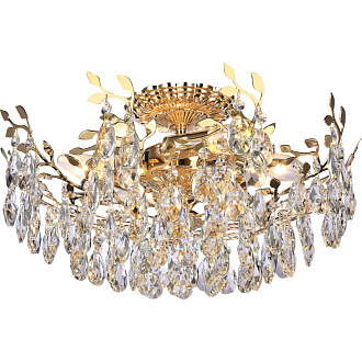 Потолочная люстра Stilfort Sofia 1031/03/06C, диаметр 50 см, золото