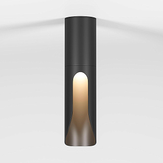 Потолочный акцентный светильник 4*4*16 см, 7W 3000K Elektrostandard Apex 25113/LED черный