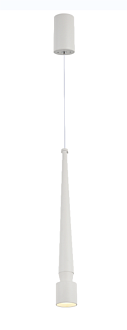 Светильник Ø40 x H335, мм, 5W 4000K, WHITE (Белый) Rilon QY-H1092W WHITE