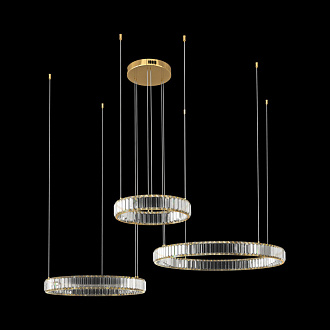 Светильник 80 см, 129W, 3000K, Loft It 10135/3 Gold, золото