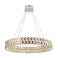 Люстра *80*10 см, LED*89W, 3000-6000K, Modelux  ML.335.800 CR, Хром
