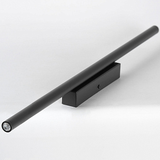 Бра настенное 3*60-60 см, 1*LED, 4W, 3000K, Lussole Bridgeport LSP-7358, черный