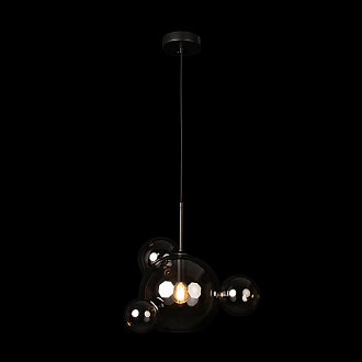 Подвесной светильник 39*31 см, 1*E14*40W LOFT IT Bolle 2029-P4 mini черный