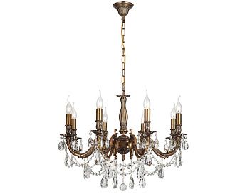 Люстра *70*100 см, 8*E14*60W, Lucia Tucci Firenze FIRENZE 141.8 antique, бронзовый