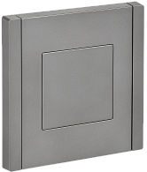 Заглушка с суппортом FP541 стальной IEK FORTE&PIANO, FP-PL10-K46