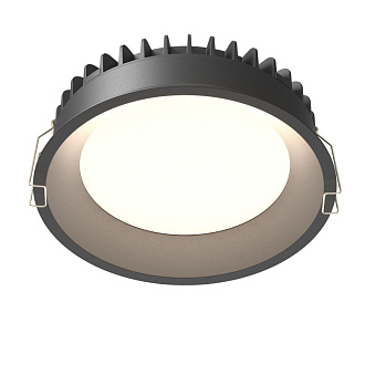 Светильник 18 см, 24W, 3000-6000K, Technical DL055-24W3-4-6K-B, черный, вр 17 см