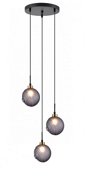 Подвесной светильник  33*170 см, 3*G9 черный Vele Luce Capriccio VL5882P03