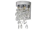 Бра *18*23 см, 3*GAL *W, Arti Lampadari Flusso Nickel Flusso H 2.18.638 N, никель
