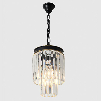 Подвесной светильник 21 см, Crystal Lux MAXIME SP1 BLACK, черный