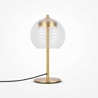 Настольный светильник  20*2,5*4,7 см, LED 1 8W, 3000К, Латунь Maytoni Rueca P060TL-L12BSK1