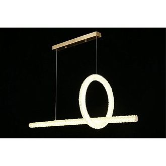 Подвесная люстра 100*37*60-130 см 63W, 4000K, Aployt Esm APL.662.03.63, золотой