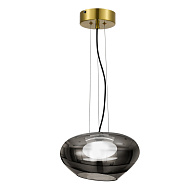 Светильник подвесной 28*150/220 см, 1*LED*10W 3000K ST LUCE Foray SL6019.303.01 латунь