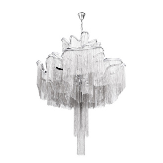 Подвесной светильник 100*130 см, 15*E14 Loft it Stream 10208/1000 Smoke