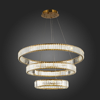 Люстра подвесная 82 см, 122W 4000K ST LUCE TIVOLI SL1622.303.03 Латунь