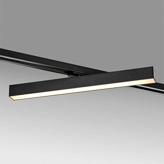 Светильник на шине 40,5*3,5*-3,5 см, *LED*30W, 3000K, Lightstar Lilla 202137, черный