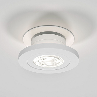 Точечный светильник LED 6W, 4000 К, 9,4*9,4*6,8 см, белый, Elektrostandard Surf 25084/LED