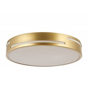 Потолочный светильник F-Promo Pall 2745-1C, D300*H50, золота, акриловый рассеиватель белого цвета