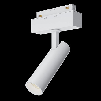 Трековый светодиодный светильник Maytoni Technical Focus Led S35 TR019-2-7W3K-W, 7W LED, 3000K, белый