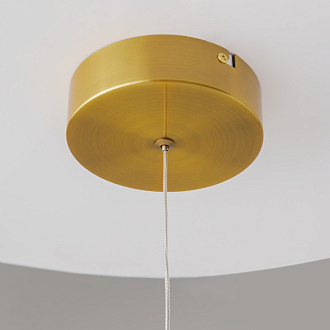 Подвесной светильник 14*13*318 см, LED, 3000К, Maytoni Mind MOD299PL-L10BS3K латунный