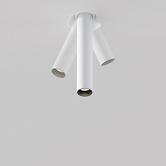 Встраиваемый светильник 3*3*21,6 см, LED, 7W, 4000К, Maytoni Technical Focus T C140TRS-L200-7W4K-W белый, вр 8 см