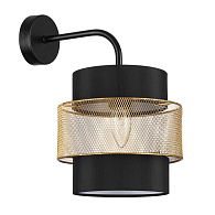 Бра 29*33 см, 1*E27 Lumion ANIMAISA 8003/1W черный, золотой