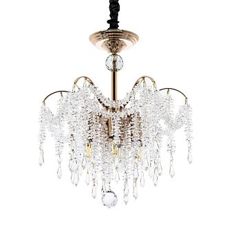 Подвесная люстра 40*40*100 см, Е14 8x40ВтW, Золото MODELUX ML.855.8