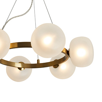 Светильник 49 см, Freya Donuts FR5444PL-06BS, латунь