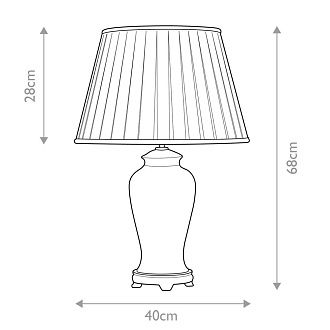 Настольная лампа Elstead Lighting , Арт. DL-TAIPEI-TL