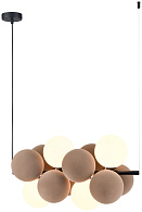 Подвесная люстра 63*35*150 см, 4*G9, 160W, Wertmark Berta WE237.12.003, черный