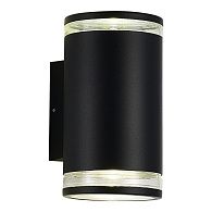 Светильник настенный 12,2*10*18 см, 2*GU10*50W, ST-Luce Tubo SL9009.401.02, черный