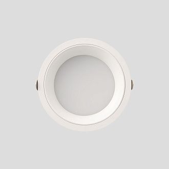Светильник встраиваемый 10,5*4,5 см, вр 9,5 см, LED*9W, 3000K, Crystal Lux CLT 529 CLT 529C105 WH 3000K, Белый