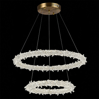 Люстра подвесная 60 см, 80W 3000 - 6500K ST LUCE Lucchero SL6105.203.02 Золотистый