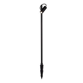 Садово-парковый светильник *10,5*82 см, *LED*6W, 3000K, ST-Luce POLER SL9525.405.01, черный