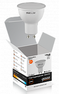13616 Лампа Gauss Elementary MR16 5.5W 430lm 3000К GU10 LED 1/10/100