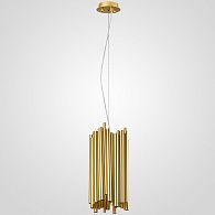Подвесной светильник Brubeck Delightfull 18 18*18*40 см, 1*E14*40W, ImperiumLoft 40.824, Золотистый
