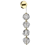 Бра 67 см, 17W, 4000K, Odeon Light Jemstone 5085/17WL, золото
