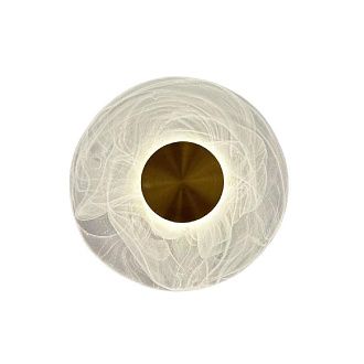Бра 16*4*16 см, 1*LED*6W, 3000K Gerhort G61445/1wAB WT, Античная бронза