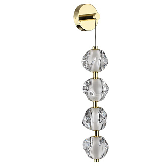 Бра 67 см, 17W, 4000K, Odeon Light Jemstone 5085/17WL, золото