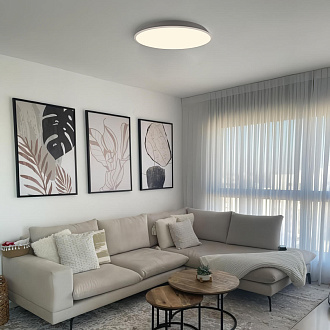 Потолочный светильник 50*5 см, 1*LED*36W 4000K белый LOFT IT Brim 10226 White