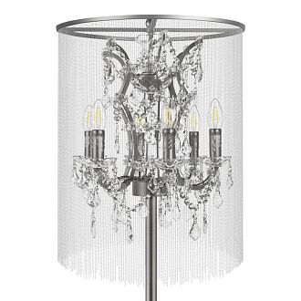 Торшер 175 см, Loft IT Vaille Crystal 10450F, графит