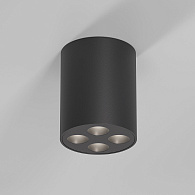 Светильник потолочный светодиодный 7 см, 7W, 4000K, Elektrostandard Points 25111/LED, черный 