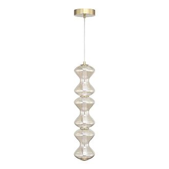 Подвесной светильник *14*-200 см, 1*LED, 18W, 3000K, ST-Luce Spine SL6136.213.01, золотой