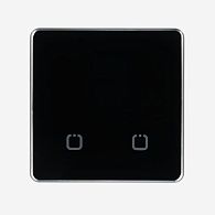 Радиовыключатель сенсорный HiTE PRO SN-R2 (черный, закругленные углы) HPSW-SNR2-BL