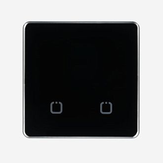 Радиовыключатель сенсорный HiTE PRO SN-R2 (черный, закругленные углы) HPSW-SNR2-BL